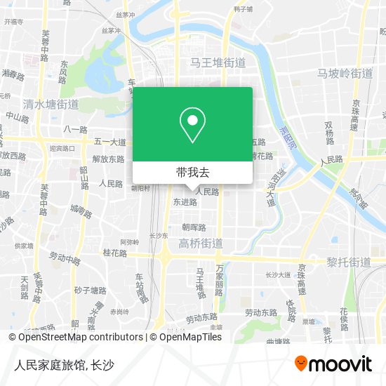 人民家庭旅馆地图
