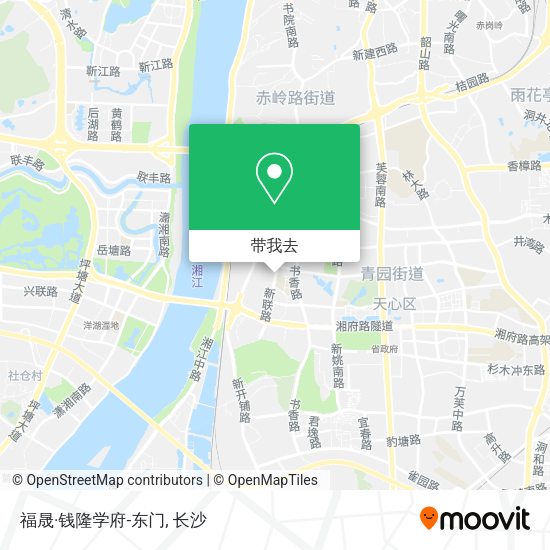 福晟·钱隆学府-东门地图
