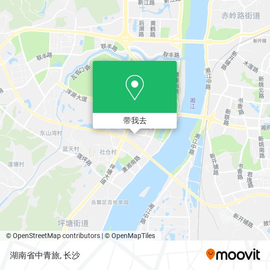 湖南省中青旅地图