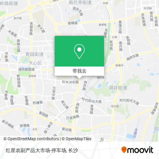 红星农副产品大市场-停车场地图
