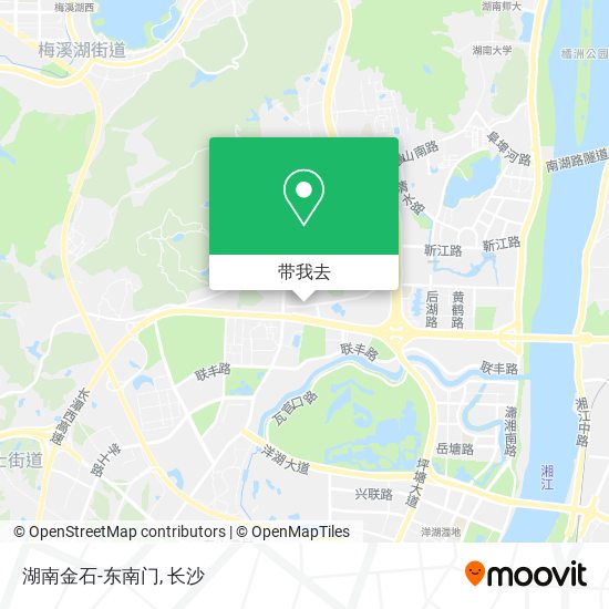 湖南金石-东南门地图