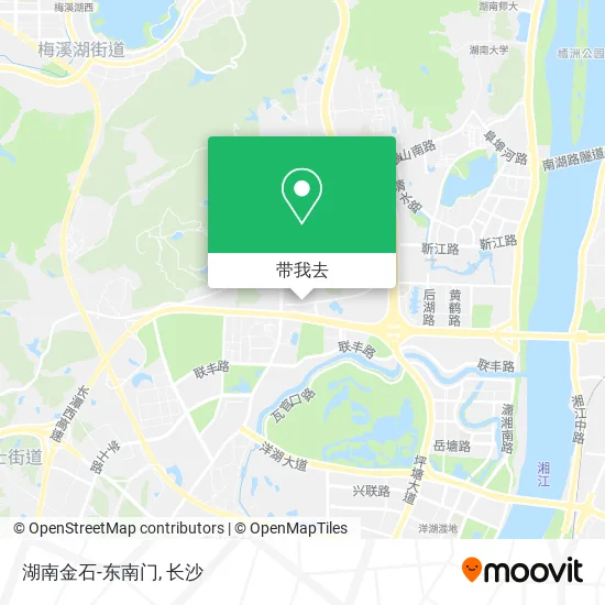 湖南金石-东南门地图