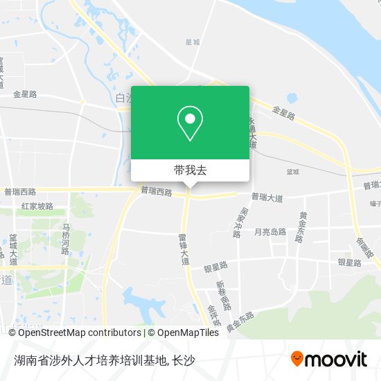 湖南省涉外人才培养培训基地地图