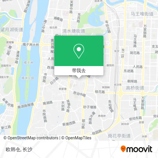 欧韩仓地图
