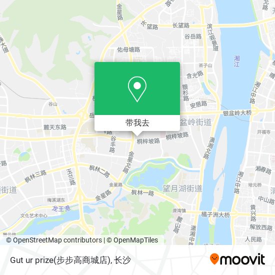 Gut ur prize(步步高商城店)地图