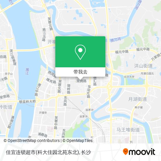 佳宜连锁超市(科大佳园北苑东北)地图