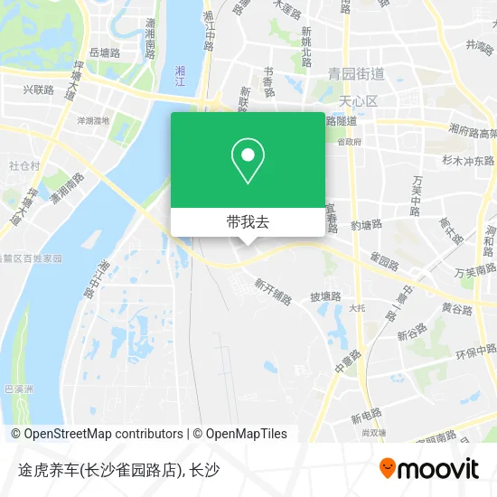 途虎养车(长沙雀园路店)地图