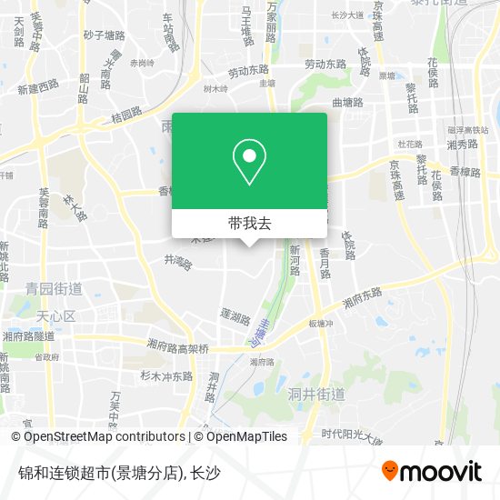 锦和连锁超市(景塘分店)地图