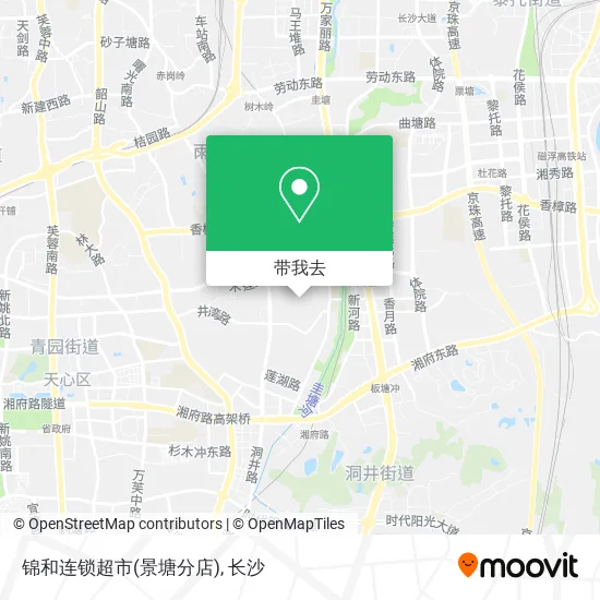 锦和连锁超市(景塘分店)地图