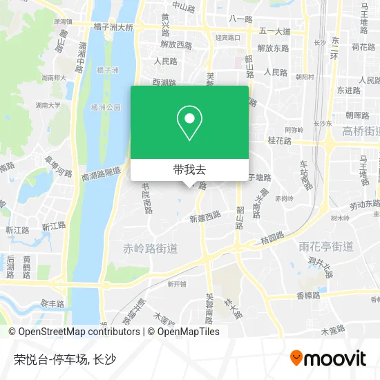 荣悦台-停车场地图
