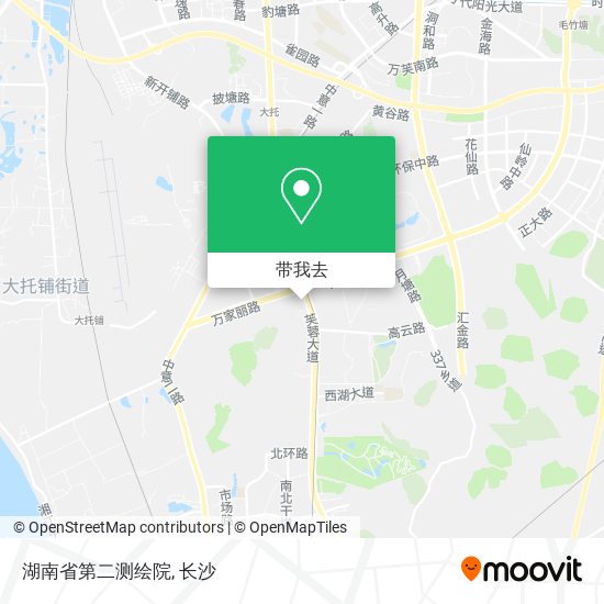 湖南省第二测绘院地图