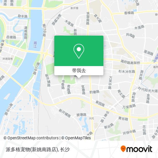 派多格宠物(新姚南路店)地图