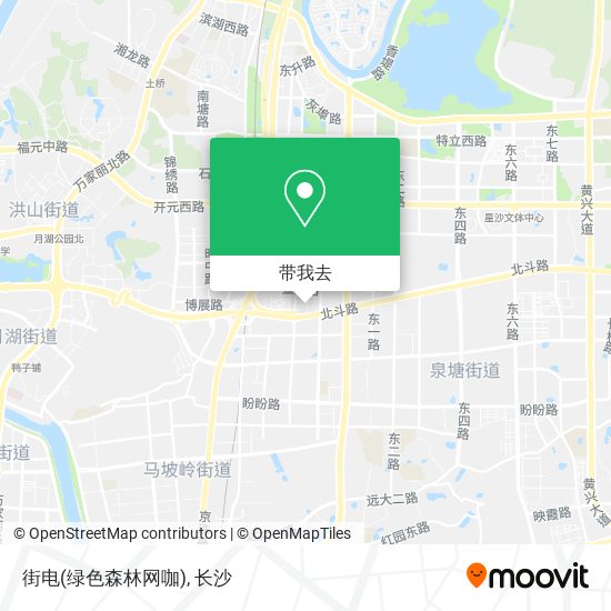 街电(绿色森林网咖)地图