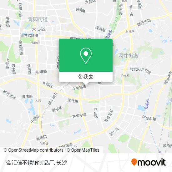 金汇佳不锈钢制品厂地图