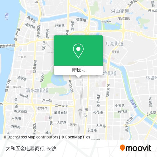 大和五金电器商行地图