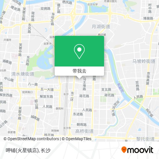 呷铺(火星镇店)地图