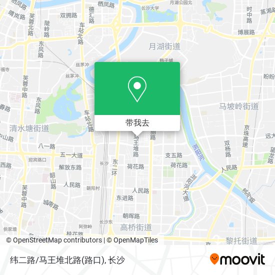 纬二路/马王堆北路(路口)地图