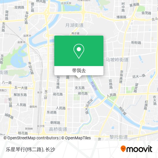 乐星琴行(纬二路)地图