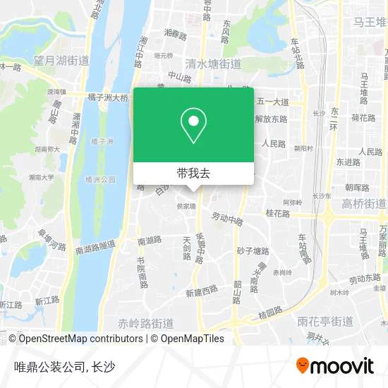 唯鼎公装公司地图