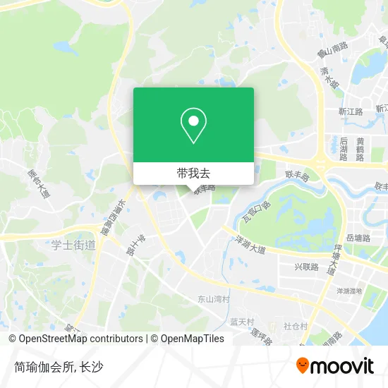 简瑜伽会所地图