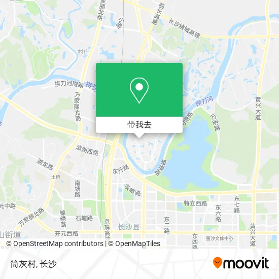 筒灰村地图
