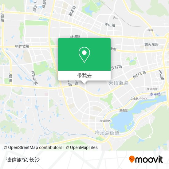 诚信旅馆地图