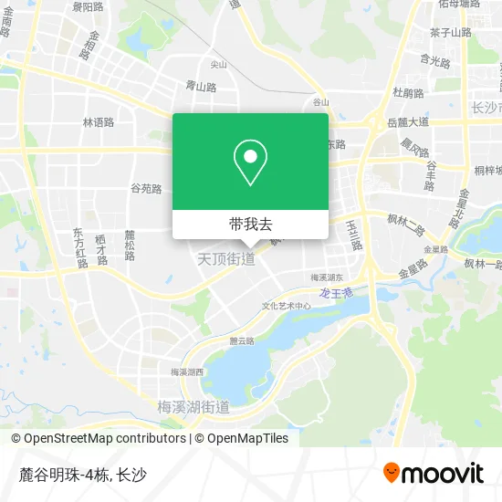 麓谷明珠-4栋地图