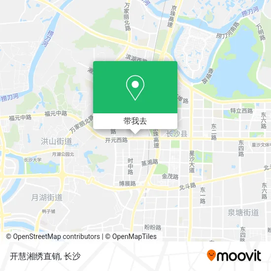 开慧湘绣直销地图