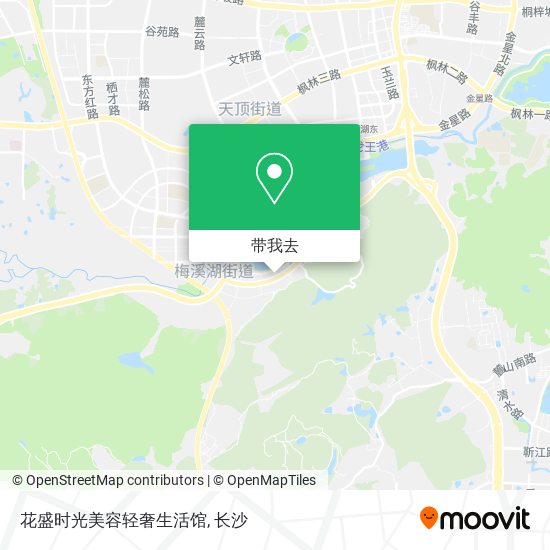 花盛时光美容轻奢生活馆地图