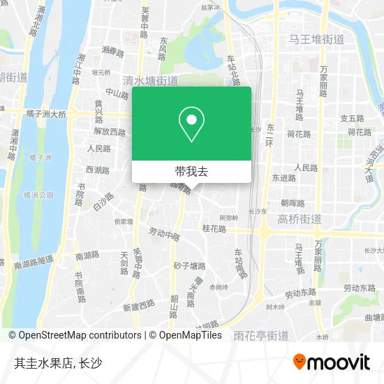 其圭水果店地图
