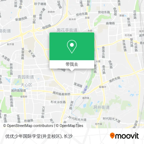 优优少年国际学堂(井圭校区)地图