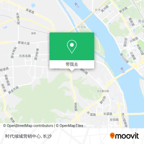 时代倾城营销中心地图