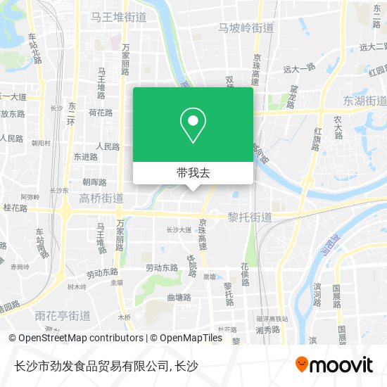 长沙市劲发食品贸易有限公司地图