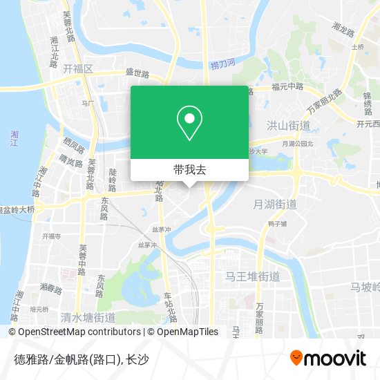德雅路/金帆路(路口)地图