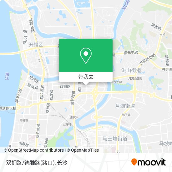 双拥路/德雅路(路口)地图