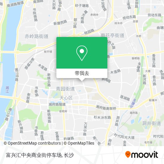 富兴汇中央商业街停车场地图