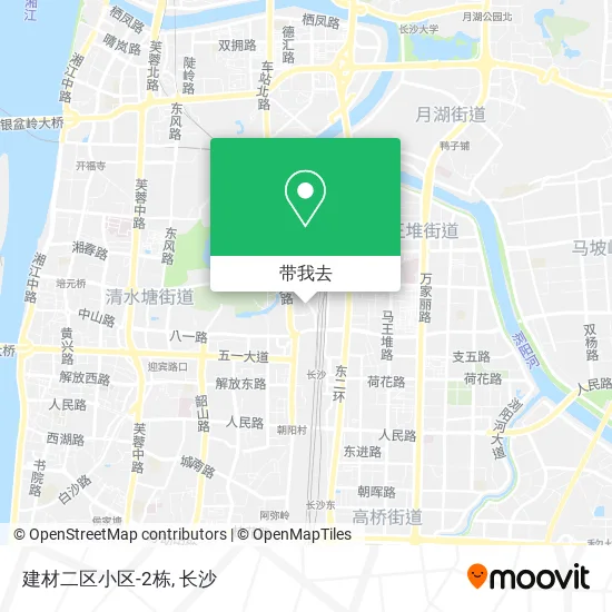 建材二区小区-2栋地图