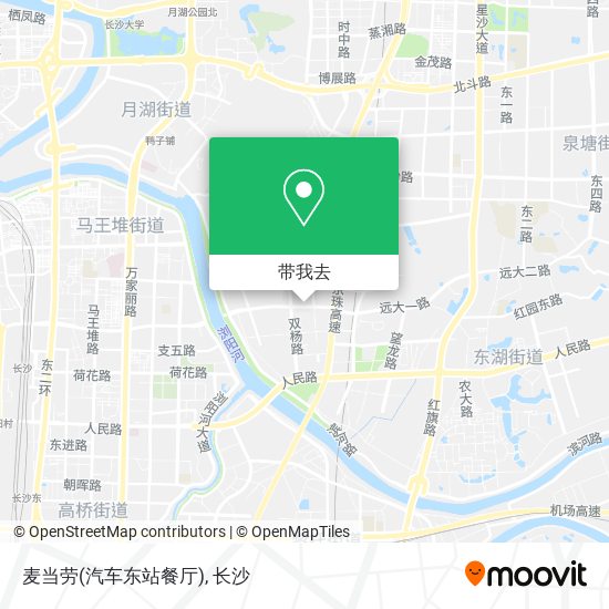麦当劳(汽车东站餐厅)地图