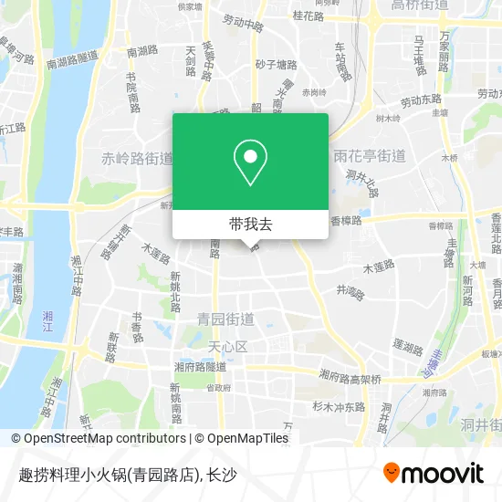 趣捞料理小火锅(青园路店)地图