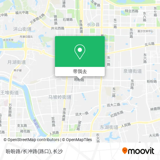 盼盼路/长冲路(路口)地图