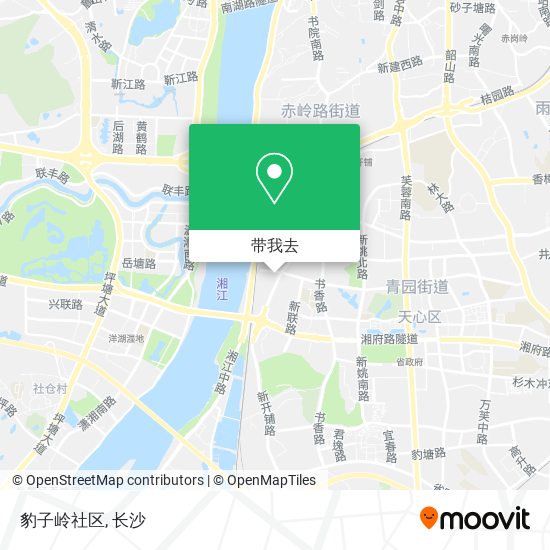 豹子岭社区地图