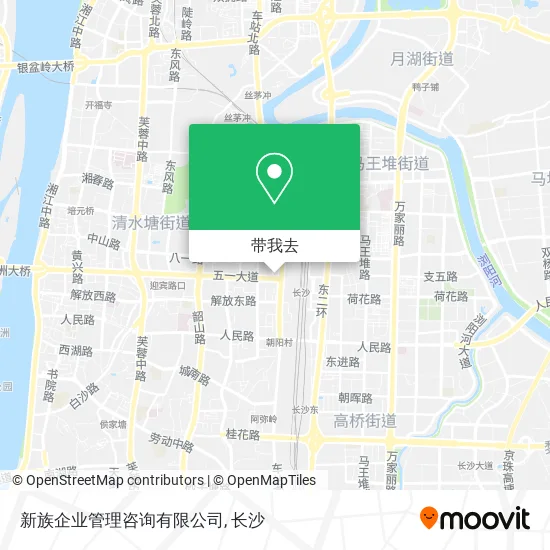 新族企业管理咨询有限公司地图