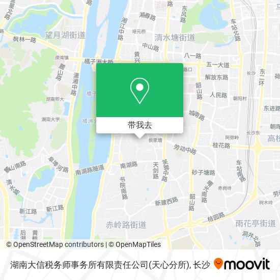 湖南大信税务师事务所有限责任公司(天心分所)地图