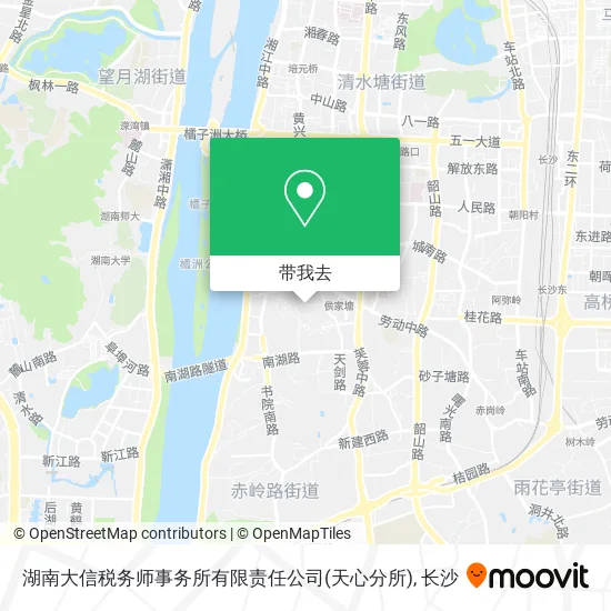 湖南大信税务师事务所有限责任公司(天心分所)地图