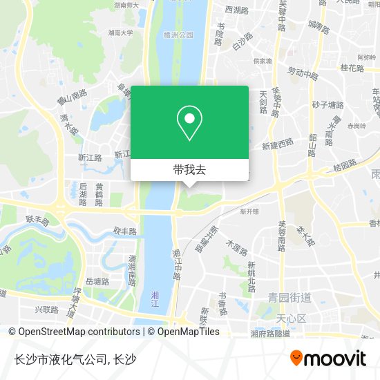 长沙市液化气公司地图