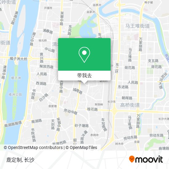 鹿定制地图