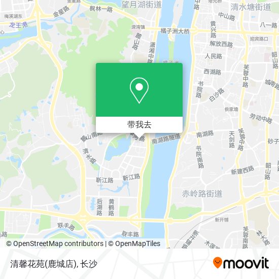 清馨花苑(鹿城店)地图