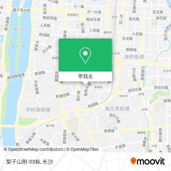 梨子山附-33栋地图