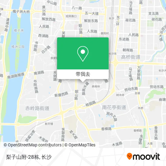 梨子山附-28栋地图