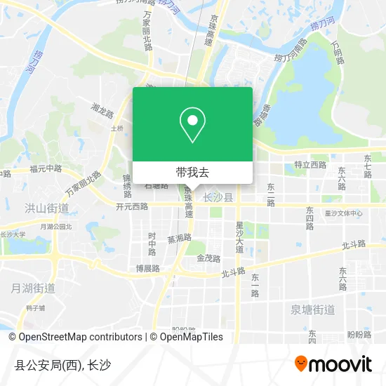 县公安局(西)地图